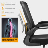 NNECW Ergonomic Drafting Chair with Flip-Up Armrest
