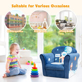 NNECW Kids Sofa with Wooden Frame for Baby Room