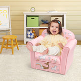 NNECW Childrens Sofa with Lovely Mermaid Pattern for Bedroom