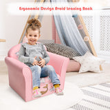 NNECW Childrens Sofa with Lovely Mermaid Pattern for Bedroom