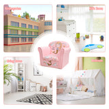 NNECW Childrens Sofa with Lovely Mermaid Pattern for Bedroom