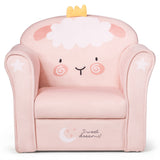NNECW Childrens Sofa with Lovely Cute Lamb Pattern for Bedroom