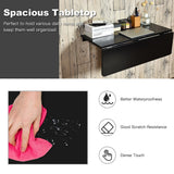 NNECW 80cm x 60.5cm Wall Mounted Folding Table for Small Spaces