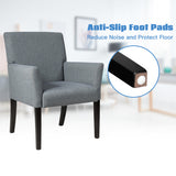 NNECW Contemporary Executive Guest Chair with Padded Arms & Wide Seat
