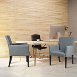 NNECW Contemporary Executive Guest Chair with Padded Arms & Wide Seat