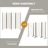 NNECW Portable Fiber Wall Divider  for Home Office-White