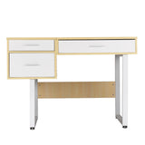 NNECW Vanity Table with Flip Top Mirror and 2 Drawers for Bedroom