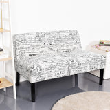 NNECW Modern Sofa Chair Couch with Black Finish for Living Room