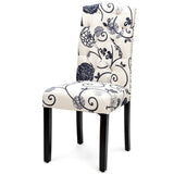NNECW Set of 2 Tufted Dining Chair with Rubber Wooden Leg