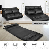 NNECW Lounge Sofa Bed with 5 Adjustable Positions