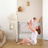 NNECW Retractable Baby Mesh Safety Gate for Doorway