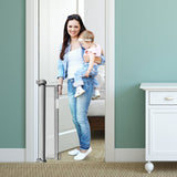 NNECW Retractable Baby Mesh Safety Gate for Doorway