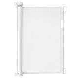 NNECW Retractable Baby Mesh Safety Gate with Lockable Handle for Doorway