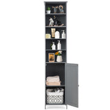 NNECW Bathroom Storage Cabinet with 5 Open Shelves for Home