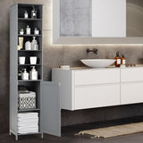 NNECW Bathroom Storage Cabinet with 5 Open Shelves for Home