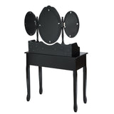 NNECW Dressing Table Set with Makeup Desk & Stool