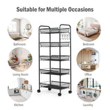 NNECW Side Trolley with 5 Levels and Wheels