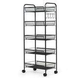 NNECW Side Trolley with 5 Levels and Wheels