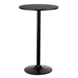 NNECW Modern Bar Table with Round Top for Living Room & Restaurant & Bistro