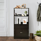 NNECW Multipurpose Storage Cabinet with Drawer for Bathroom-Coffee