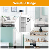 NNECW Wall-mounted Bathroom Medicine Cabinet with Adjustable Shelves