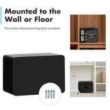 NNECW Security Safe Box with Inner LED Light for Home & Office