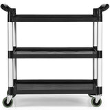 NNECW Multifunctional Utility Cart with Humanized Handles for Office