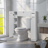 NNECW Bathroom Etagere with Paper Holder for Toilet & Washing Machine