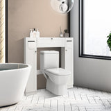 NNECW Bathroom Etagere with Paper Holder for Toilet & Washing Machine