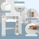 NNECW Bathroom Etagere with Paper Holder for Toilet & Washing Machine