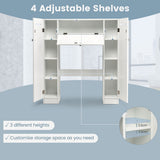 NNECW Bathroom Etagere with Paper Holder for Toilet & Washing Machine