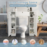 NNECW Bathroom Etagere with Paper Holder for Toilet & Washing Machine