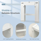 NNECW Bathroom Etagere with Paper Holder for Toilet & Washing Machine