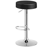 NNECW Modern Bar Stool with Height Adjustable for Kitchen Black 1 Piece