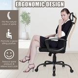 NNECW Ergonomic Mesh Chair with Lumbar Support for Office