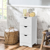 NNECW Bathroom Floor Cabinet with 3 Drawers & Anti-Toppling Kit