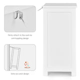 NNECW Bathroom Floor Cabinet with 3 Drawers & Anti-Toppling Kit
