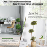 NNECW Topiary Artificial Tree with UV and Water Protection