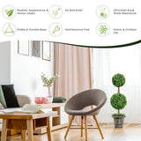 NNECW Topiary Artificial Tree with UV and Water Protection