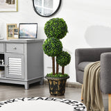 NNECW 90cm Topiary Artificial Tree with Decorative Pot