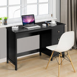 NNECW 3-Drawer Computer Desk with Spacious Desktop for Office Black