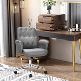 NNECW Modern Ergonomic Leisure Chair with Padded Armrests