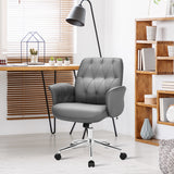 NNECW Modern Ergonomic Leisure Chair with Padded Armrests