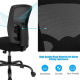 NNECW Mesh Ergonomic Swivel Chair with Lumbar Support for Office