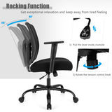 NNECW Mesh Ergonomic Swivel Chair with Lumbar Support for Office