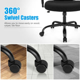 NNECW Mesh Ergonomic Swivel Chair with Lumbar Support for Office