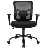 NNECW Mesh Ergonomic Swivel Chair with Lumbar Support for Office