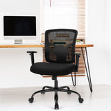 NNECW Mesh Ergonomic Swivel Chair with Lumbar Support for Office