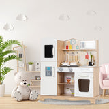 NNECW Pretend Cooking Play Toy with Realist Light and Sound for Kids