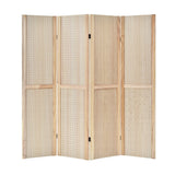 NNECW 152 cm Tall Folding 4-Panel Pegboard Display